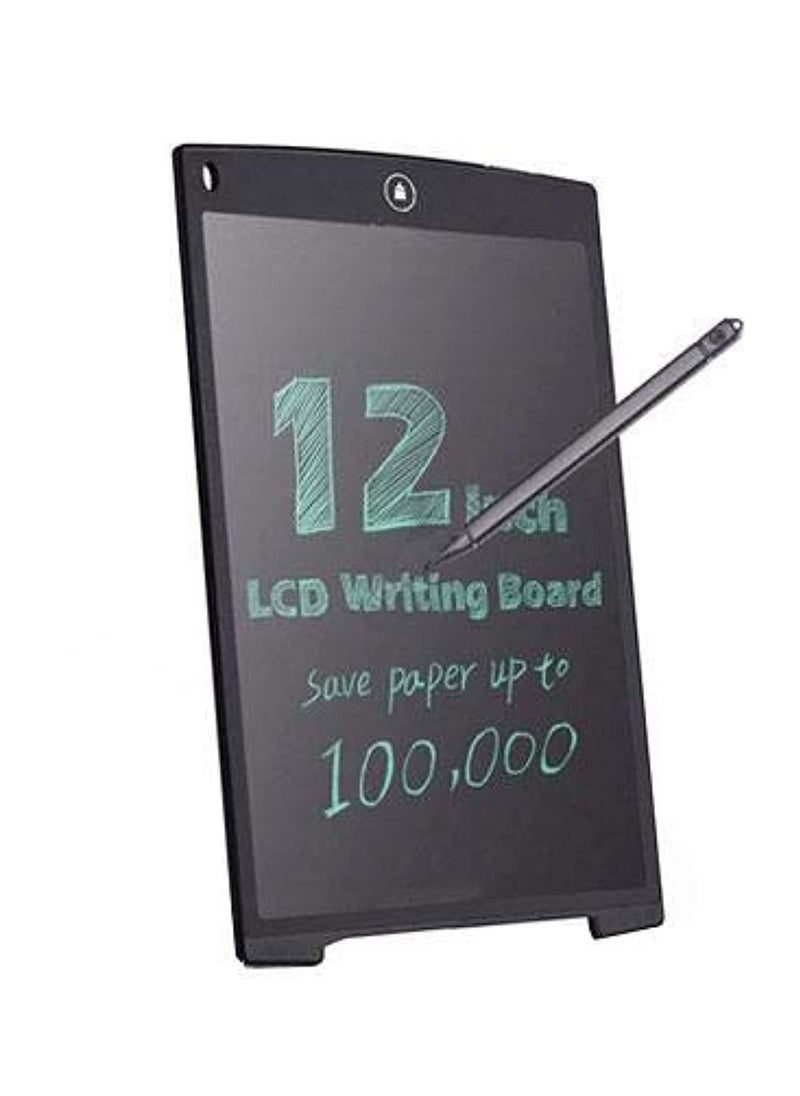 12 Inch Tablet LCD for Notes for Seniors and Kids for Writing and Communicating with Portable Smart Chalkboard - Black  - Image 2