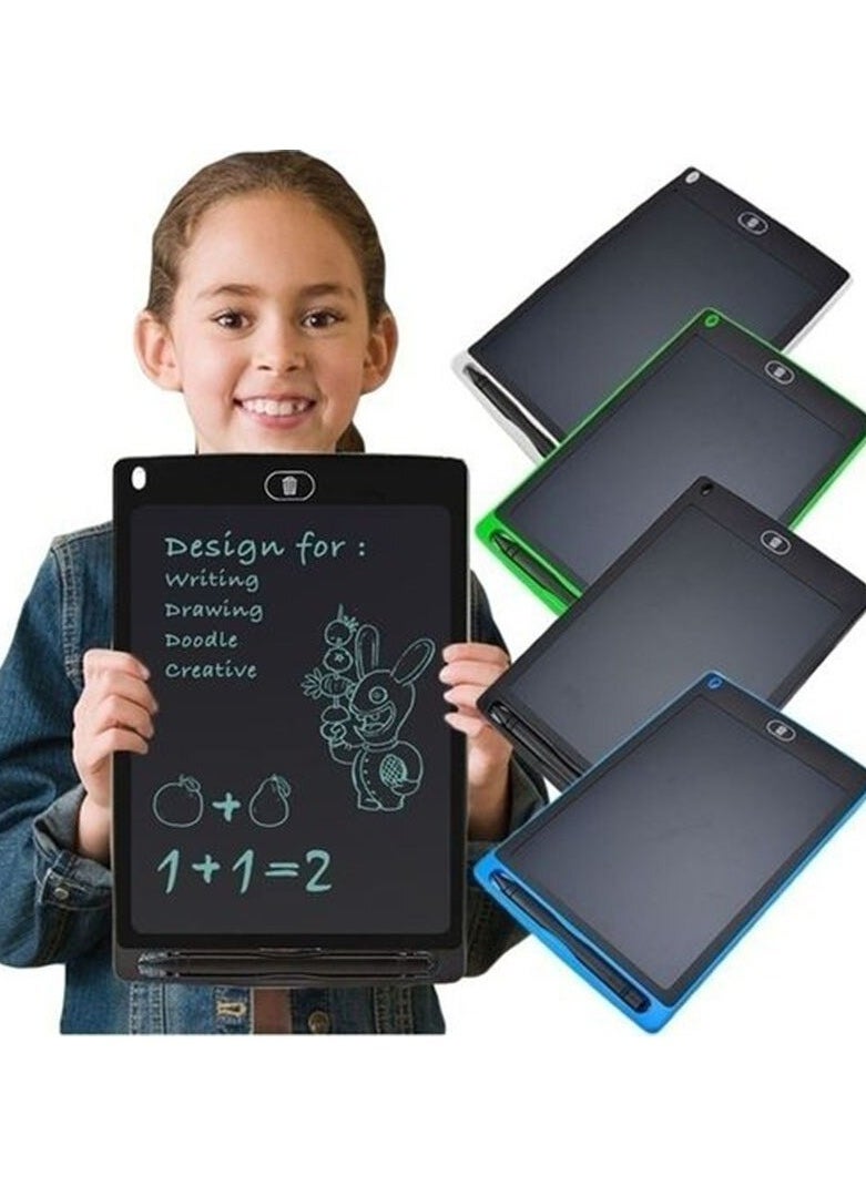 12 Inch Tablet LCD for Notes for Seniors and Kids for Writing and Communicating with Portable Smart Chalkboard - Black  - Image 1