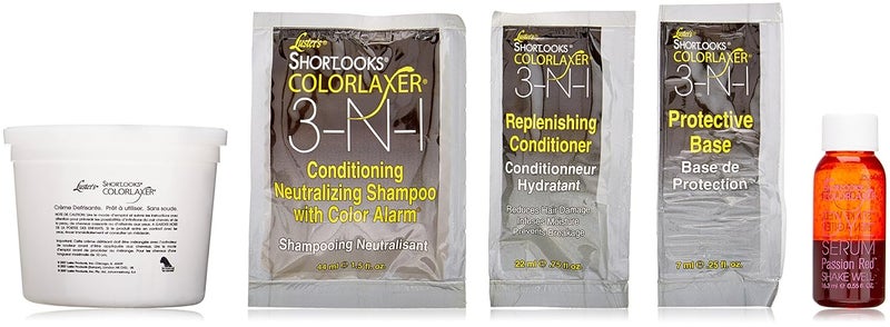 Luster's Shortlooks Color Relaxer 3-n-1 Red, 1count