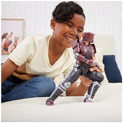 DC Comics, Carapax Action Figure, Red Suit, 12-inch, Detailed Sculpt, Poseable Blue Beetle Movie Collectible Superhero Kids Toys for Boys and Girls, Ages 3+ - Image 3