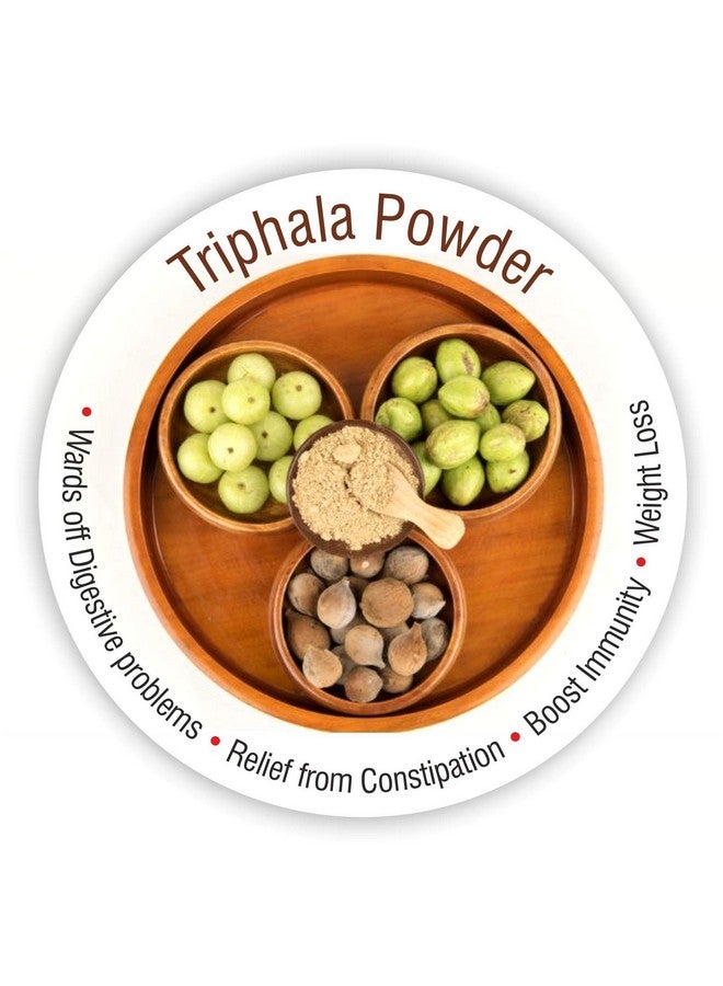 Jain Triphala Churna | Organic Triphala Powder | Digestive Support, Promotes Healthy Gut | Constipation Relief | Quick Relief from Acidity & Gas, 1 Kg - Image 2