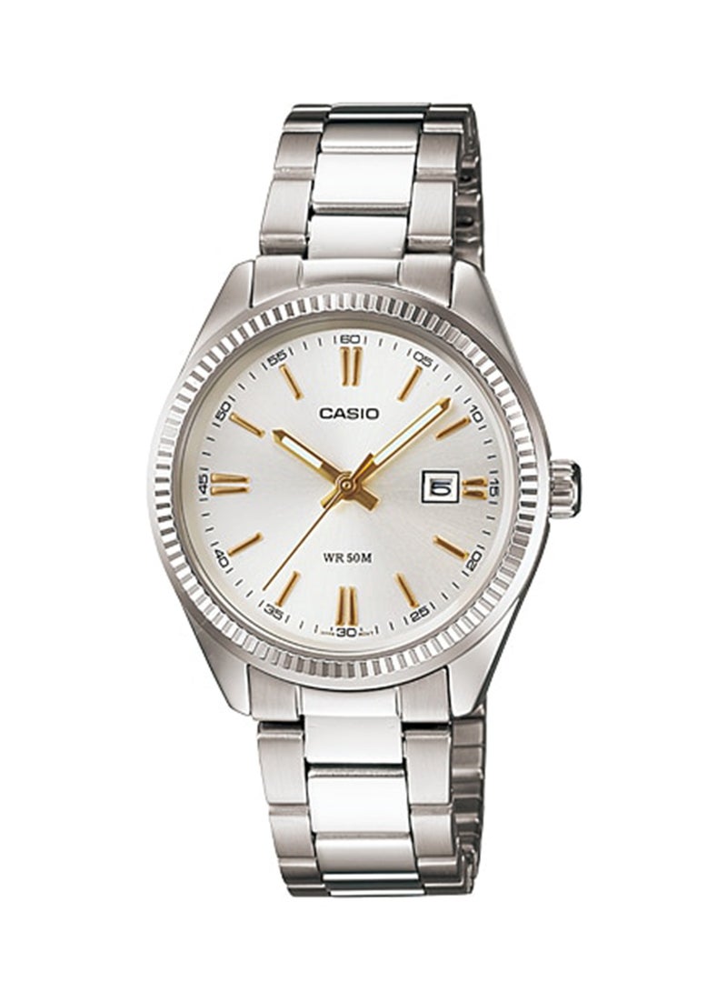CASIO Women Enticer Analog Watch LTP1302D-7A2V - 35 mm - Silver - Image 1