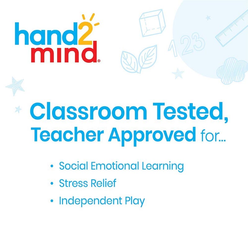 hand2mind Sensory Fidget Toy Kit, Play Therapy Toys, Fidget Tube, Mini Glow Sticks, Play Foam, Stress Ball, Anxiety Sensory Items, Occupational Therapy Toys, Calm Down Corner Supplies (128 Pieces) - Image 3