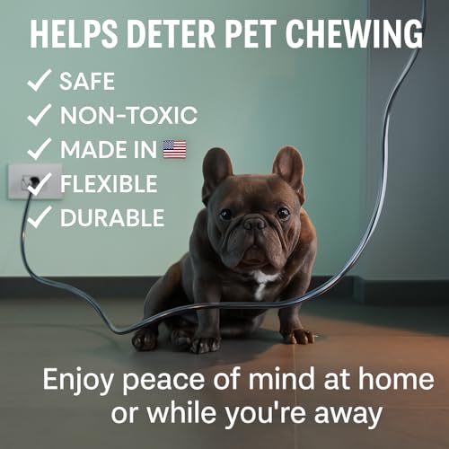PetCords Dog and Cat Cord Pet Protector 10 FT, Protects Your Pets Through Insulated Cables up to 10ft, Pet and Critter Safety Device, Unscented, Odorless, Made and Designed in The USA - Image 5