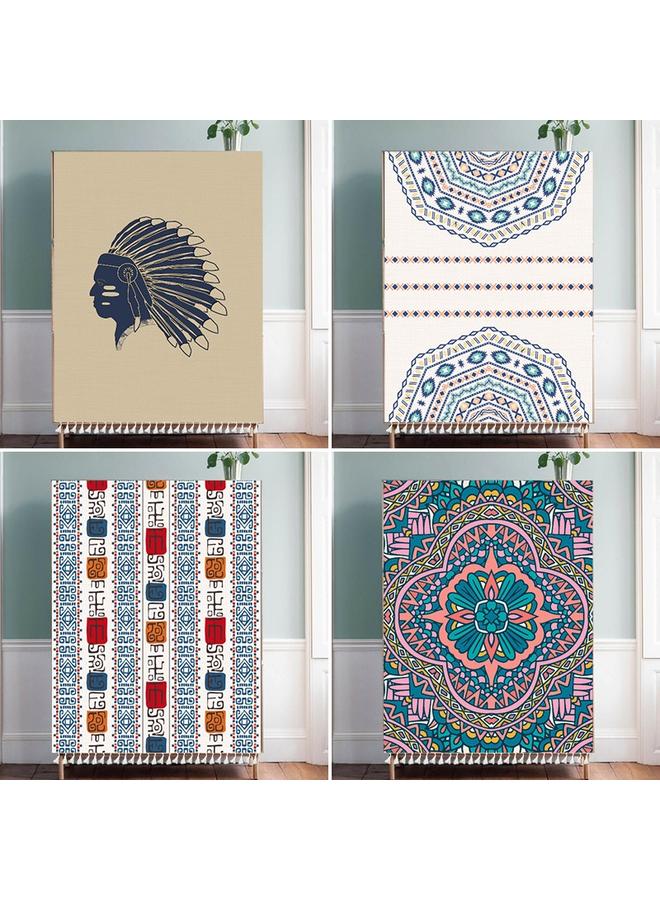 Bluejw Kitchen Cabinet Shading Cabinet Curtain Velcro Cabinet Dust-proof Self-adhesive Kitchen Shading Curtain Mirror Ugly-covering Curtain Cabinet Curtain Punch-free - Image 2