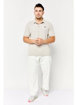 RBX Men Sportswear Fit Short Sleeves Outdoor Polo Shirt, Grey  - Image 2