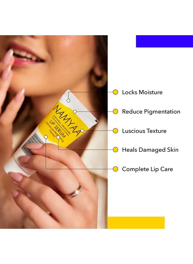NAMYAA Natural Lip Serum/Balm/Lightener/Moisturizer For Lip Lightening/Brightening/Toning/Moisturizing, 30 g - Image 3