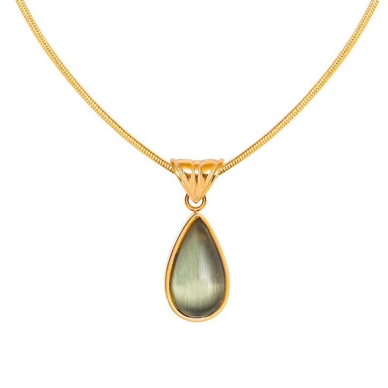 MONOZO pendant chain for women girls Love anti tarnish stainless steel Necklace stylish Neck Chain | Modern Design | Birthday Anniversary gift Valentine Accessories - Image 1