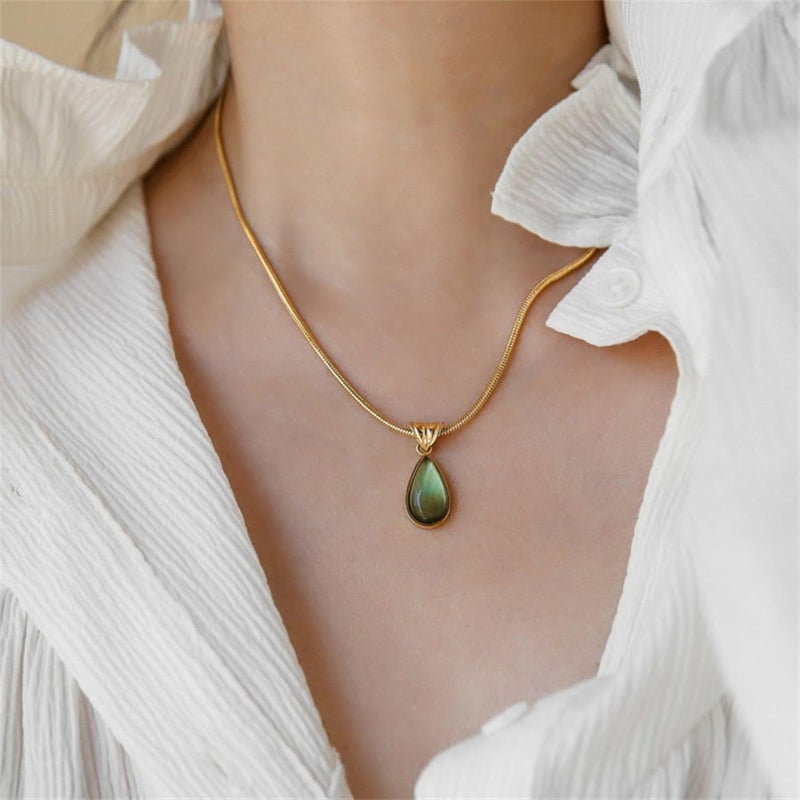 MONOZO pendant chain for women girls Love anti tarnish stainless steel Necklace stylish Neck Chain | Modern Design | Birthday Anniversary gift Valentine Accessories - Image 2