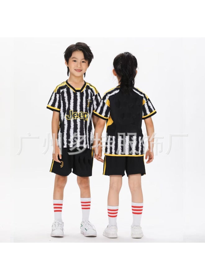 24 Juventus At Home Short Sleeve Football Jersey - Image 1
