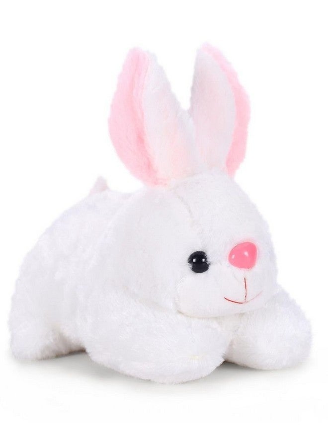 Babique Rabbit Stuffed Soft Toy Plush for Kids Baby Boy Girl Birthday 26 cm White - Image 1