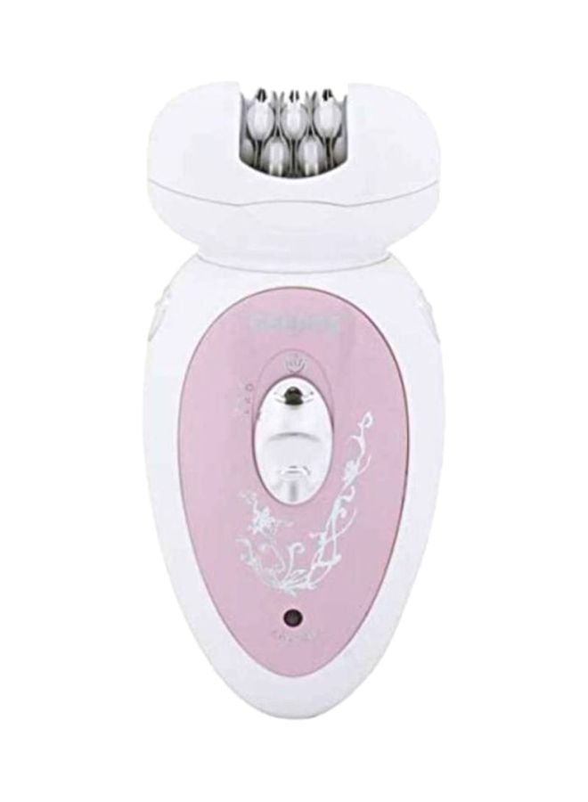 GEEPAS 2 in 1 Rechargeable Epilator Set White/Pink - Image 1