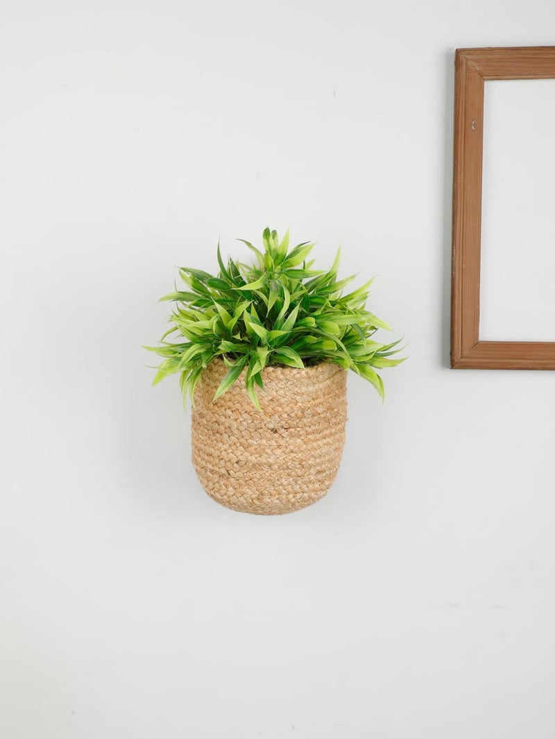 pepme Jute basket plain with single handle  - Image 1