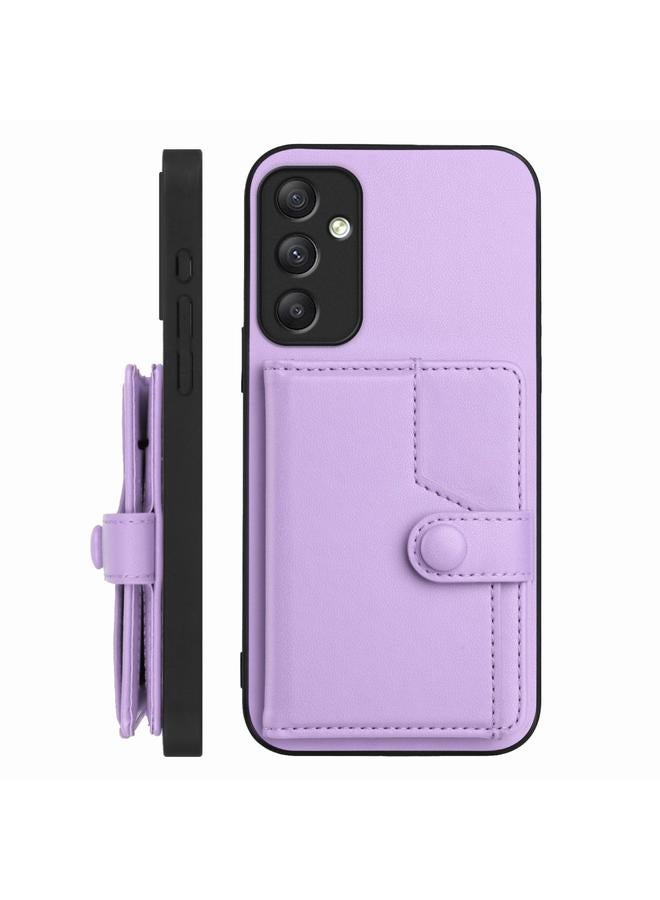 S-TOP Case For Samsung Galaxy A34 5G Button Card Bag RFID Anti-theft Phone Case - Image 2