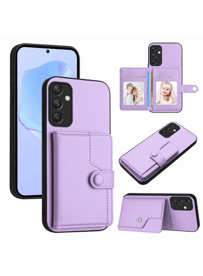 S-TOP Case For Samsung Galaxy A34 5G Button Card Bag RFID Anti-theft Phone Case - Image 1