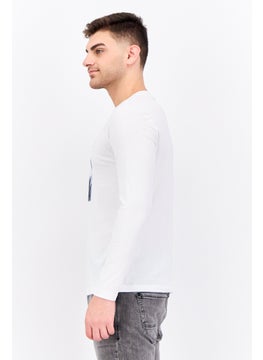Sorbino Men Crew Neck Short Sleeves Graphic Print T-Shirt, White  - Image 2