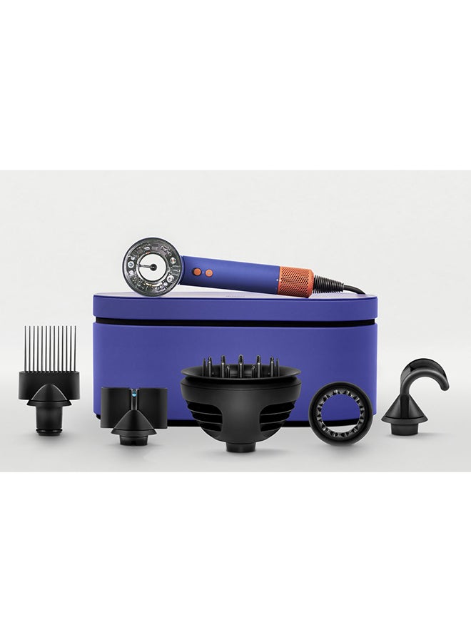 دايسون Renewed - Supersonic Nural HD16 Hair Dryer Fast, Intelligent Drying Vinca Blue/Topaz - Image 2