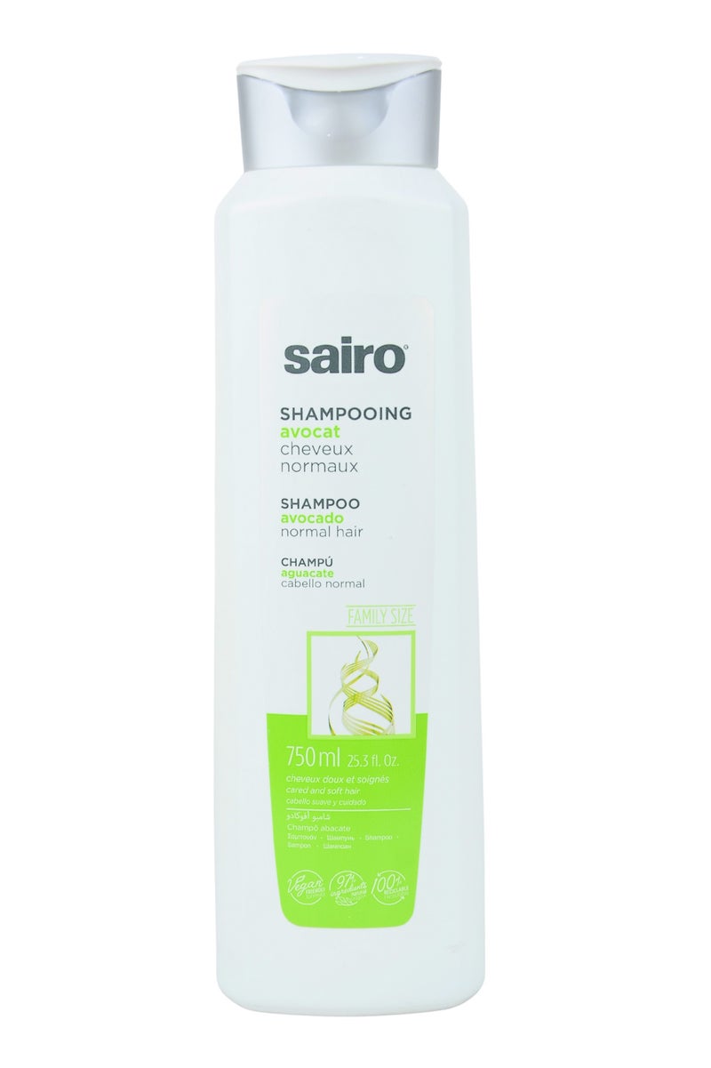 سايرو شامبو سايرو بالأفوكادو للشعر العادي – تنظيف وترطيب لطيف - 750 مل