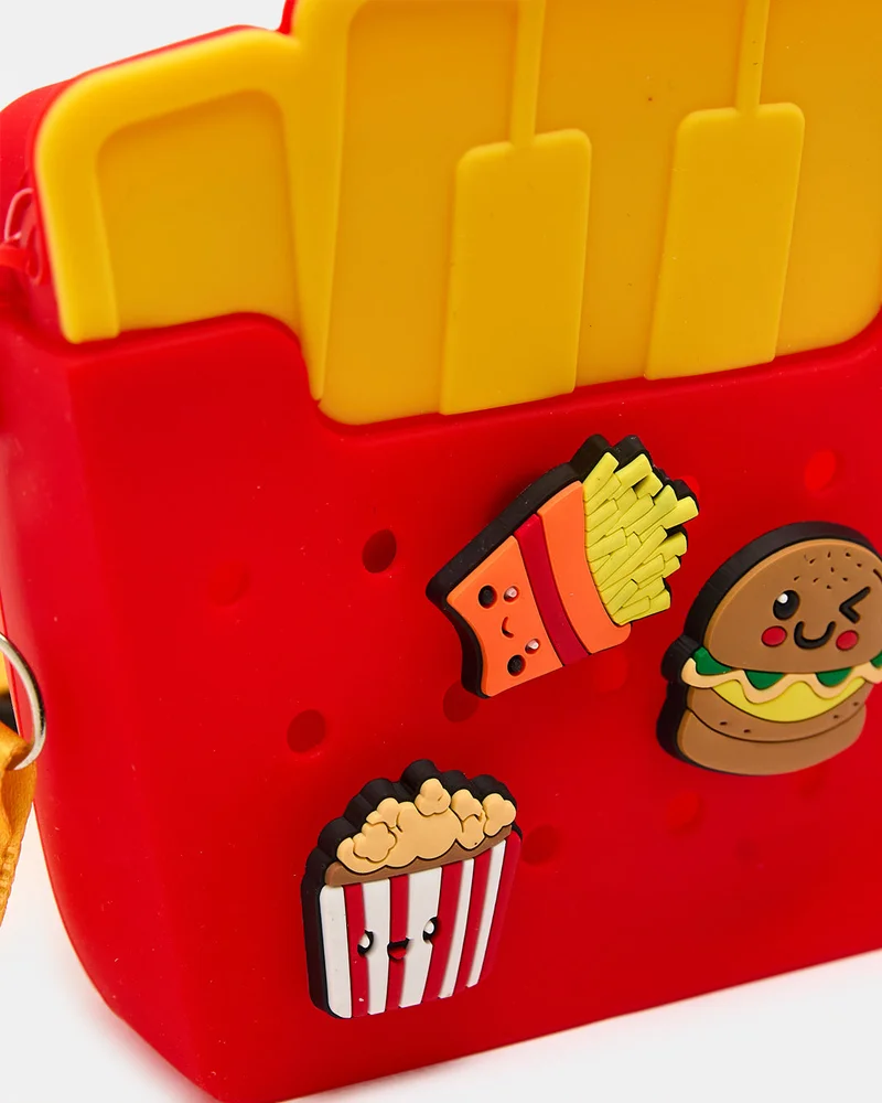 REDTAG Girls Red And Yellow Silicone Bag