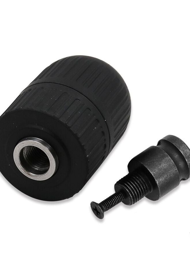 1pc 2 13mm Keyless Drill Chuck Adapter Self Locking For Impact Wrench - Image 3