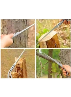 HSBNT ENTERPRISE Portable 9Inch Hand Saw for Garden Household Use High Strength AntiSlip Steel Hand Saw for Wood Tree and Ice Cutting Durable Hand Saw Cutter Pack of 1  - Image 2