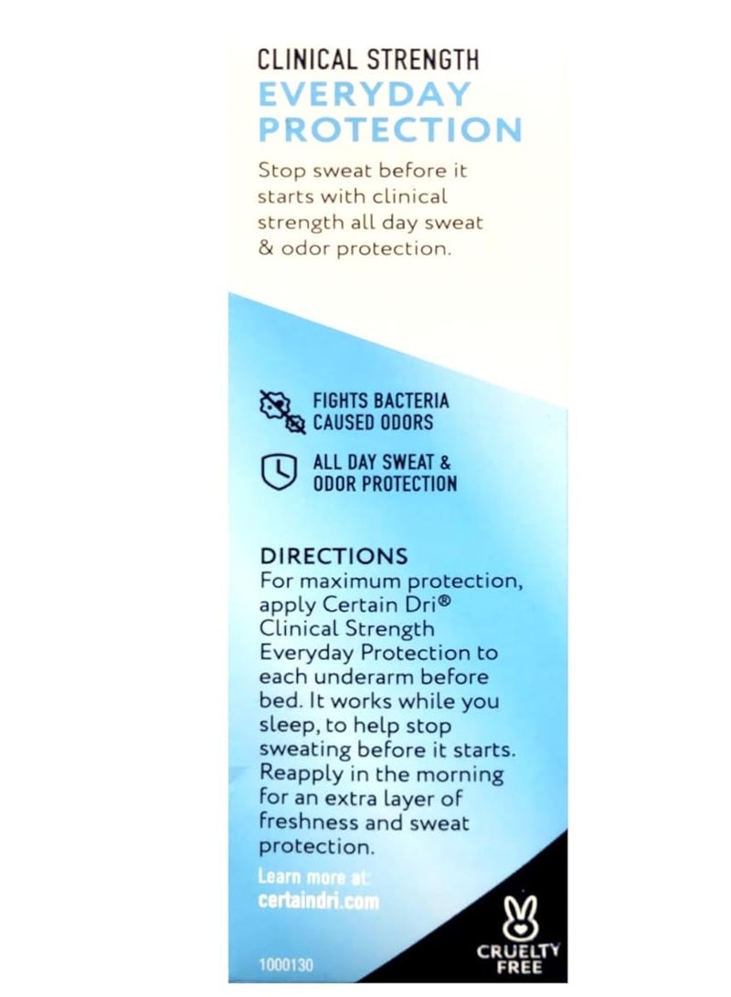 CERTAIN DRI Certain Dri Everyday Strength Clinical Anti-Perspirant/Deodorant Solid Morning Fresh - 2.6 oz Package May Vary  - Image 2