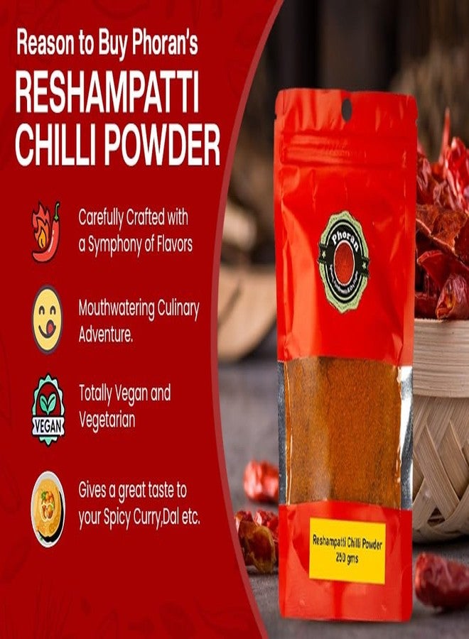 Phoran Organic Dried Reshampatti Chilli Powder 1 Kg | Mirch Powder |Quality Mirchi Powder, Naturally Processed (Pack of 1). - Image 3