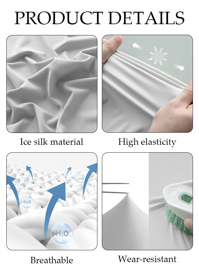 DUNISO Lightweight Sun Protection Clothing For Men, UPF 50+ Long Sleeve Sun Protection Hoodie Shirt , Long Sleeve Ice Silk Hoodie Shirts for Outdoor Climbing Hiking - Image 5