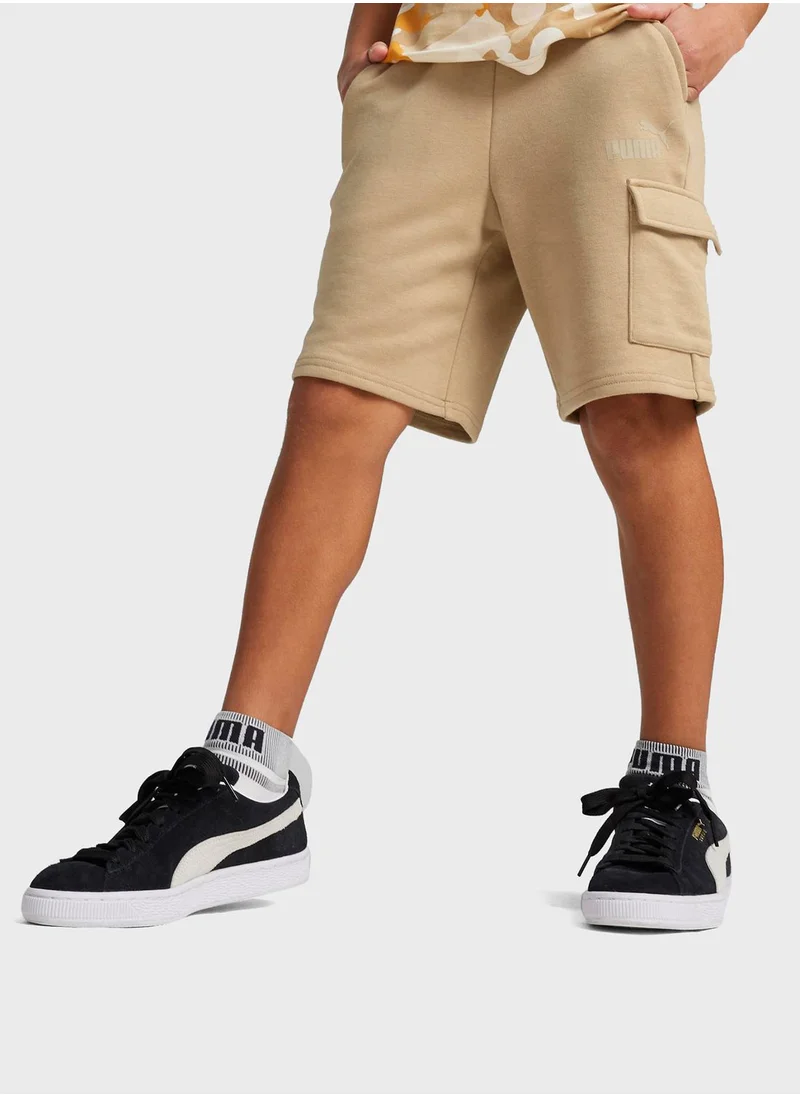 PUMA Kids Essential Cargo Shorts