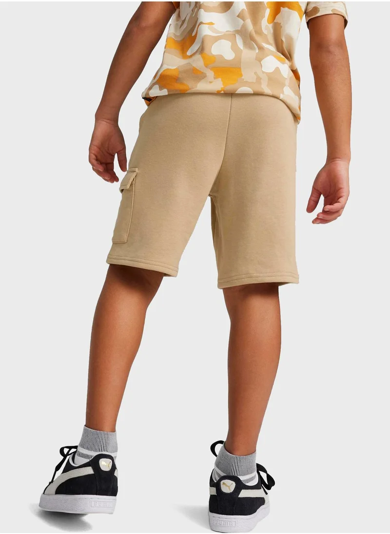 PUMA Kids Essential Cargo Shorts