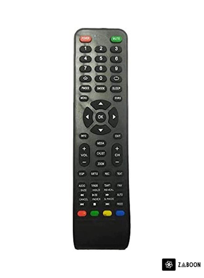 Zaboon Remote Control For Arion , Unionaire Screen Black