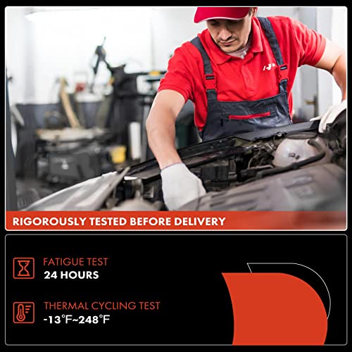 A-Premium Air Suspension Compressor Compatible with Lincoln Town Car 1998-2002, with Air Dryer, Replace# F8VZ5319AA - Image 3