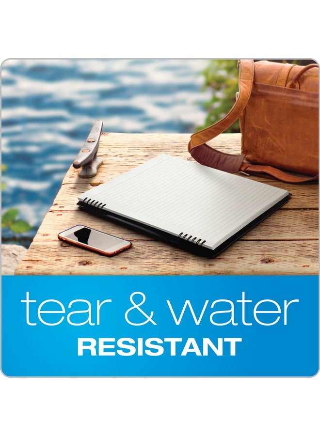 Oxford Stone Paper Notebook, School Notebook, Smooth Note-Taking Pad, Journal for Writing, 5-1/2" x 8-1/2", Blue Cover, 60 Sheets, 2 Pack (161641) - Image 3