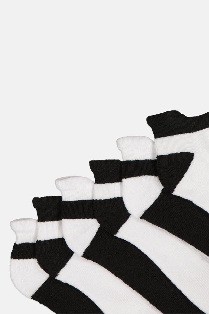 clarks Women 6 Pairs Brand Logo Chaussettes Socks, Multicolor - Image 2