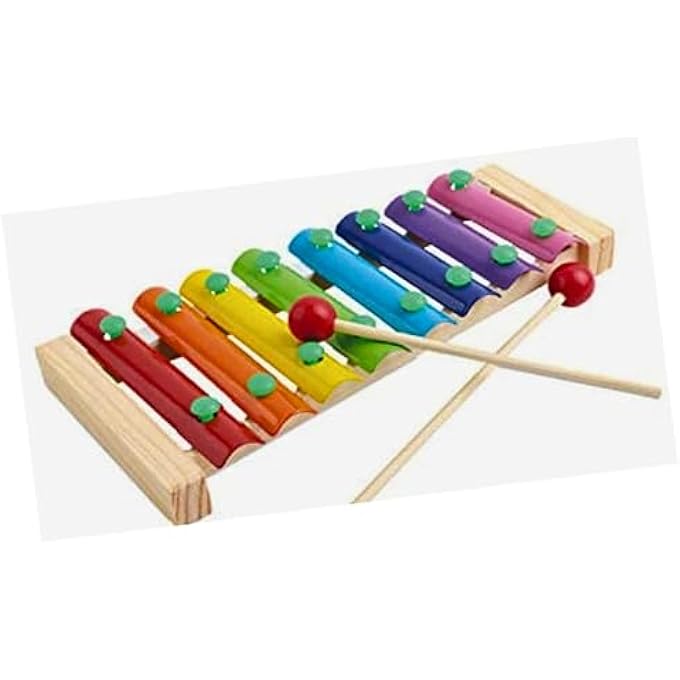 4 IN 1 WOODEN EARLY EDUCATION BABY TOYS, (SORTING & STACKING TOYS + PIANO XYLOPHONE + BEAD MAZE ROLLER COASTER + COLOR BALLS SORTING) TODDLERS MONTESSORI WOODEN TOYS FOR BOYS GIRLS - Image 3