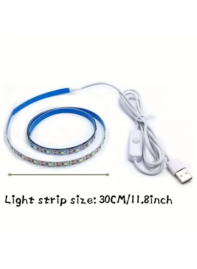 Flexible Dimmable LED Light Bar USB Powered White For Sewing Machine Decoration - Image 4