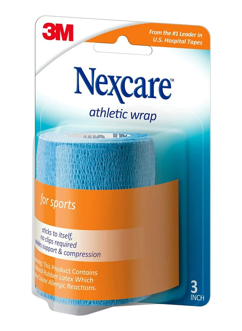 3M Cr-3W Athletic Wrap Blue - Image 1
