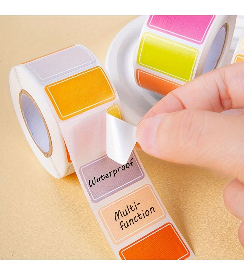 Color Coded Index Labels 500 Sheets Roll For Easy Organization Office School Home Use - Image 4