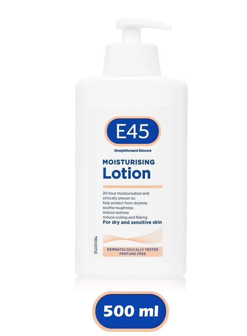 e45 Dermatological Moisturising Treatment Lotion For Dry Skin Conditions - Image 1
