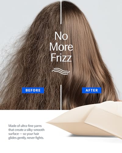 REST® Evercool®+ Starter Sheet Set, King, Ivory, Breathable Bed Sheets for Hot Sleeper and Night Sweats, with Pillowcases, with Ionic+ Self-Cleaning Silver Yarn for Sensitive Skin, 3PCS No Flat Sheet - Image 4