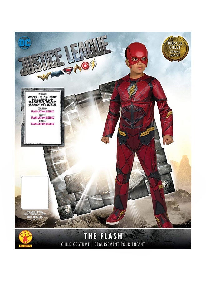 NIBEMINENT Justice League Deluxe Flash Costume - Image 2