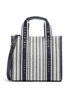 Ted Baker Harllee Striped Canvas Small Webbing Crossbody Bag  - Image 1