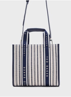 Ted Baker HARLLEE Striped Canvas Small Webbing Cross Body Ba  - Image 2