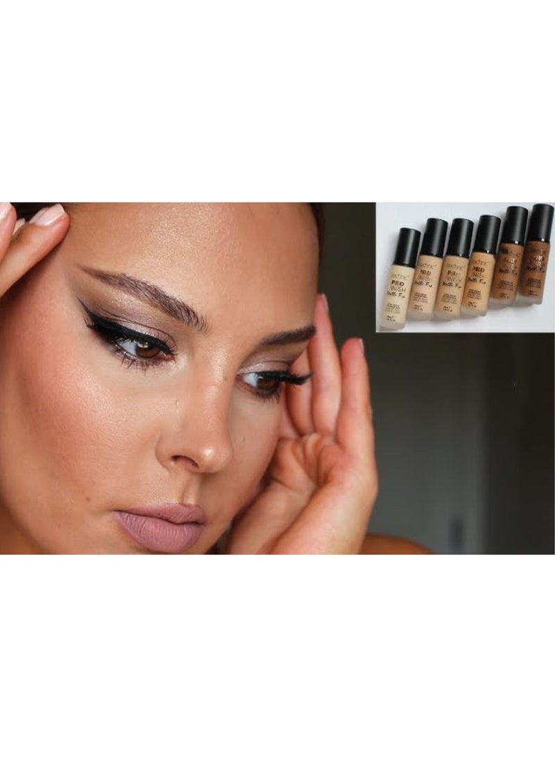 Technic Pro Finish Matte Fix Long Wear Foundation - Ivory - Image 2