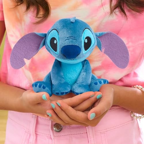 Just Play Disney Stitch 75 Small Stitch Stuffed Animal Floppy Ears Soft Huggable Toy for Fans Kids by Just Play Kids Toys for Ages 2 Up by Just Play - Image 3