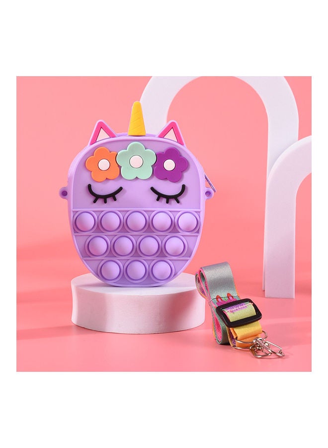 NIBEMINENT Bubble Sensory Fidget Shoulder Bag Toy 10 x 14 3cm - Image 3