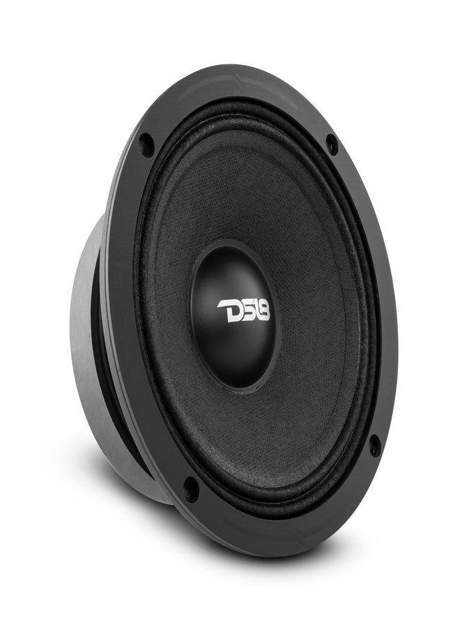 دي أس18 مكبر صوت سيارة متوسط المدى DS18 PRO-ZXI6M مقاس 6.5 بوصة بقوة 600 واط ومقاومة 8 أوم - مكبرات صوت أبواب عالية الجودة لنظام الصوت الاستريو في السيارة أو الشاحنة (مكبر صوت واحد) - Image 1