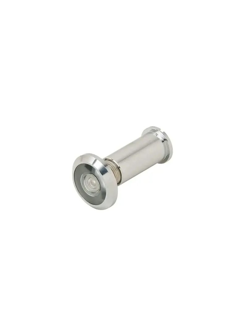 KNP KNP Normal And Long Security Door Viewer Door Lens Home Security Viewer Wide Viewing Angle Door Viewer (Chrome Plated) 200 degree 