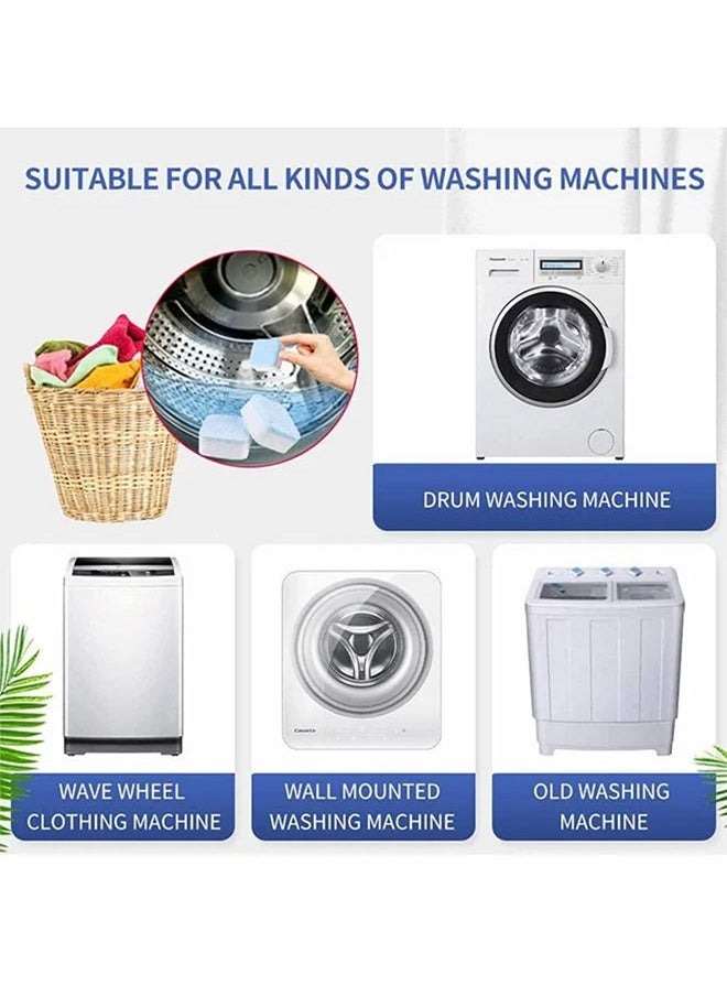 oradess - Washing Machine Cleaner-Deep Clean Formula,Tablets Descaler Solid Deep Cleaning Deodorizer For All Washer Machines HE Front Loader Top Load Clean Inside Drum and Laundry Tub Seal - Image 1