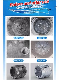 oradess Washing Machine Cleaner-Deep Clean Formula,Tablets Descaler Solid Deep Cleaning Deodorizer For All Washer Machines HE Front Loader Top Load Clean Inside Drum and Laundry Tub Seal  - Image 5